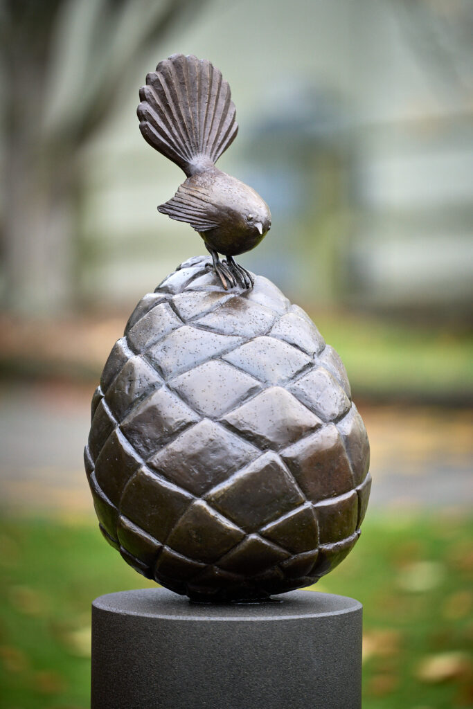 April 25. Piwakawaka Pinecone A7408491